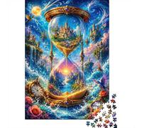 Castle Hourglass Bird Jigsaw Puzzle, 1000 Pcs Indoor Adult Game