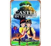 Castle in the Sky Movies Poster Movies & TV series Poster Tin Sign Vintage Metal Pub Club Cafe bar Home Wall Art Decoration Poster