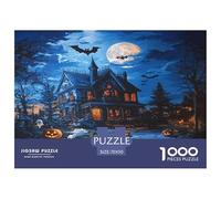 Castle Jigsaw Puzzles Great Gift for Adults 1000 Pieces EduCational Games Home Decors Castle of Terror Jigsaw Puzzle for Women Men Adult 70x50cm/1000pcs