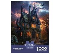Castle Jigsaw Puzzles Puzzles for Adults Kids. 1000 Pieces Great Gifts Challenge Toy Educational Games Home Decoration for Educational Games Gifts 38x26cm/1000pcs