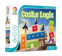 Castle Logix Logic Puzzle 3D Castle Children's Wooden Castle Tower Construction