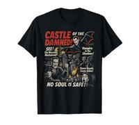Castle of Damned Movie Poster Vintage Halloween T-Shirt
