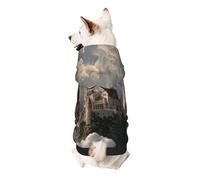 Castle On A Cloud Dog Hoodie for Small, Soft Breathable, Pet Clothes for Small