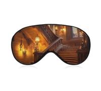 Castle Palace Night Sleep Mask Eye Cover for Sleeping Men Women Light Blocking Travel Blindfold