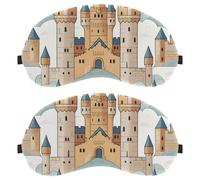 Castle Pattern Dutch Velvet Sleep Shade