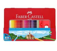 Castle pencils, 48-piece metal pack