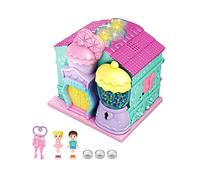 Castle,Playset with Lights | Playhouse Gift for 3+ Year Old Girls, Doll House Christmas Decorations Gift for Ages 3+