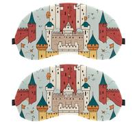 Castle Print Dutch Velvet Sleep Shade