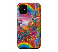 Castle Rainbow Fairytale Magical Princess Design Case for iPhone 11