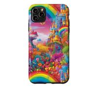 Castle Rainbow Fairytale Magical Princess Design Case for iPhone 11 Pro Max