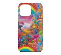 Castle Rainbow Fairytale Magical Princess Design Case for iPhone 13 Pro Max