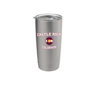 Castle Rock Colorado (CO) Stainless Steel Insulated Tumbler