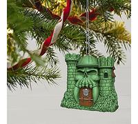 Castle Skeleton Pendant Halloween Decoration, Mysterious Power, Versatile Use, Durable Ornament, Nostalgic Castle Pendant Decoration, for Halloween Parties Bars Haunted Houses,