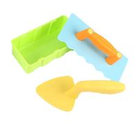 Castle Snowfort Building Kit - Creator, 1 Set Shoreline Molds For Coastal Fun, Earthy Wedges With Rigid Handles, Holiday Supply, Sandbox Tools For Parks, Slopes And Plains