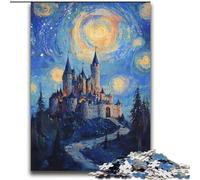 Castle Under The Stars Puzzles for Teenagers 2000 Pieces, Suitable for People Aged 14 And Above Home Decoration Gift Ideas (70x100cm)