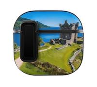 Castle Urquhart Cute Earbuds Case Compatible with Airpods 4 Wireless Headphones Cover