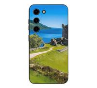 Castle Urquhart Printed Phone Case Slim Cute Cellphone Protective Cover Unisex Compatible with Galaxy S23/S23 Plus/S23 Ultra