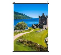 Castle Urquhart Printed Poster Hanger Lightweight Poster Hangs A Picture Wall Art Vertical Artwork