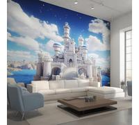 Castle Wallpaper, Fairytale Fantasy Wall Mural, Wallpaper for Living Room Bedroom, Home Decor, Photo Wall Paper, 390 x 260 cm CY-51