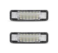 CastleGear For Benz SLK-Class R170 1996 1997 1998 1999 2000 2001 2002 2003 2004 2PCS LED License Number Plate Light Error Free Backlight