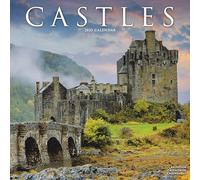 Castles 2025 Square Wall Calendar | Travel, History Calendar