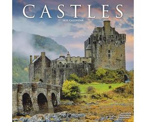 Castles 2025 Square Wall Calendar | Travel, History Calendar