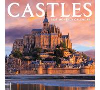 Castles 2027 Wall Calendar | 12" X 24" Open | Marble City Press | Plastic Free | Printed on Thick Art Paper
