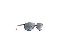 Maui Jim Unisex Castles Sunglasses, Grey Castles Black Matte, M