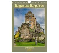 Castles and castle ruins on the Middle Rhine UK-Version (Wall Calendar 2026 DIN A4 Portrait), CALVENDO 12 Month Wall Calendar