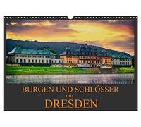 Castles and palaces around Dresden UK-Version (Wall Calendar 2026 DIN A3 Landscape), CALVENDO 12 Month Wall Calendar