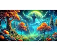 castles forests Jigsaw Puzzle for Adults 1000 Pieces - Great Gift Idea Wall Decoration Home Activity 38x52/1000pcs