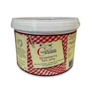 Castleton - Strawberry Tart Glaze (3kg Tub), Made in Small Batches from Our Scottish Handpicked Berries, with No Artificial Colours, Flavours or Preservatives, Great for Topping Deserts