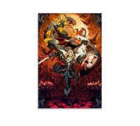 Castlevania Classic Animated Series Castlevania Symphony of The Night Vampire Hunter Alucard Poster Poster Decorative Painting Canvas Wall Posters And Art Picture Print Modern Family Bedroom Decor Pos