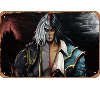 castlevania, lords of shadow 2, gabriel belmont, dracula Game Retro Metal Tin Sign Vintage Room Decor Poster for Home Coffee Bar Wall Art Decor 8x12 Inch