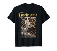 Castlevania Symphony Box Art Gothic Moon Night Retro Gamer T-Shirt