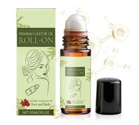Castor Oil - 30ml Hair Oill | Castor Oill Roller Ball, An Organic Oil for Deeply Moisturizing & Nourishing Scalp