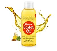 Castor Oil, Nourishes Skin promotes Hair Growth Natural Pure Carrier Oil - 100ml/Pack