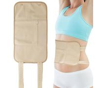 Castor Oil Pack, Castor Oil Pack Wrap Kit, Reusable Castor Oil Compress Wrap, Organic Castor Oil Pack for Liver Detox with Storage Bag for Aid Sleep Digestive Constipation (Castor Oil Not Included)