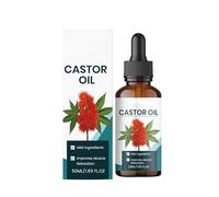 castor oil pack-Clear texture, not greasy-Supports Digestion，Muscle Relaxation -Suitable for all skin types（ 1.69 FL.OZ）,1Pcs