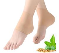 Castor Oil Pack Wrap for Foot, Castor Oil Socks for Dry Cracked Heels, Calluse, Moisturizing Heel Socks Foot Care for Women Overnight(Oil are Not Include) 2 PCS