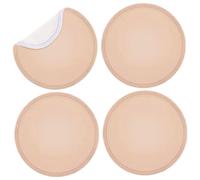 Castor Oil Packs for Breast, 4PCS 9.5 Inch Reusable Soft Castor Oil Breast Pads, Waterproof Leakproof Organic Wrap for Relaxing Sleeping.