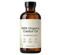 Castor Oil Packs, Organic Castor Oil Detox Pack Kit, Leak-Proof Outer Layer & Adjustable Compression Strap, for Gut Cleansing, Digestion Aid