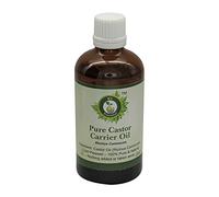 Castor Oil | Ricinus Communis | Cold Pressed Castor Oil | For Hair Growth | For Eyelashes | For Eyebrows | 100% Pure Natural | Cold Pressed | 5ml | 0.169oz By R V Essential