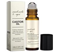 Castor Oil Roll On, Frankincense Castor Oil Roller Ball, Anti-Aging Skin Tag Remover, Soothing Anxiety Relief Items, Self Care, Gifts for Women, 10ml Essential Oils
