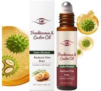 Castor Oil Treatment Serum,Roll-On Anti-Ageing Eye Cream,Reduces Dark Circles,Nourishing Eye Area for Minimizing the Look of Fine Lines and Wrinkles