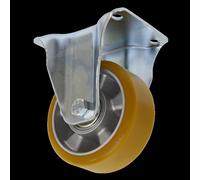 Castor Wheel Fixed Plate Ø125mm