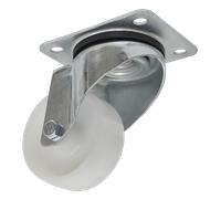 Castor Wheel Swivel Plate Ø80mm - Sealey SCW480SP New