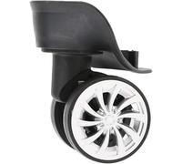 Castor wheels Castors, for Furniture, Swivel Wheels Replacement,1 Pair Mute Suitcase Luggage Casters for Travelling a01 - You Ne