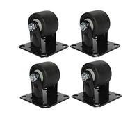 Castor Wheels Heavy Duty 2" Universal Swivel 3" Low Center Of Furniture Caster WearResistant Load 500Kg 2.5" Directional Heavy Duty Nylon Wheel Industrial Trolleys 4Pcs(2.5I(3Inchdirection