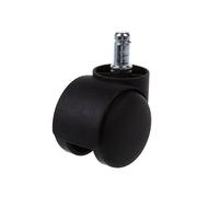 Castor Wheels S,S For Furniture, Heavy Duty Swivel Heavy Duty Swivel Replacement 2 Inch Twin Wheel Rotate Caster Roller For Office Chair Caster Wheel